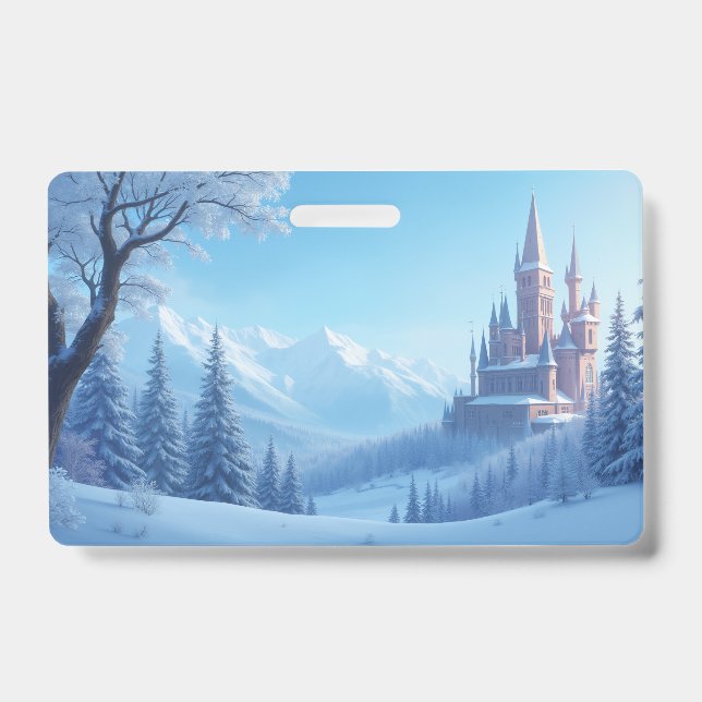 Badge en plastique de style congelé (Avant)