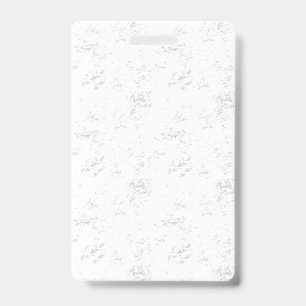 Badge en plastique personnalisé pour école et évén