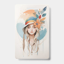 Badge en plastique - Vertical