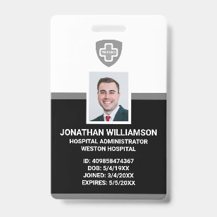 Badge Entreprise de Cartes d'Identification Personnalisé