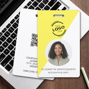 Badge Entreprise d'ID photo employé