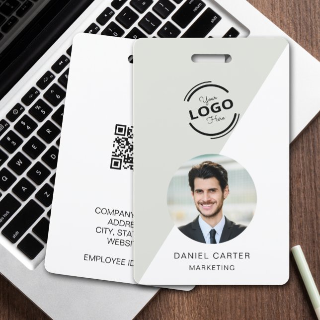 Badge Entreprise d'ID photo employé (Créateur téléchargé)