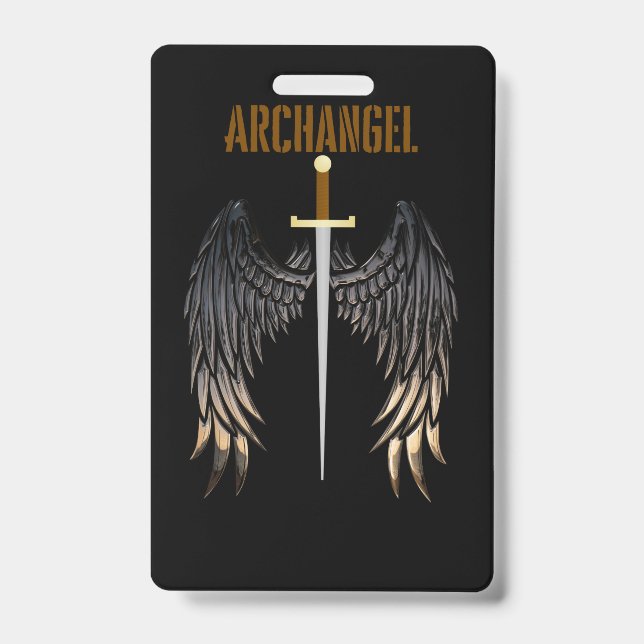 BADGE ÉPÉE D'ARCHANGE (Avant)