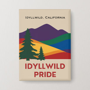 Badge Épingle du bouton de la fierté Idyllwild