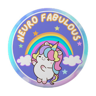 Badge Épingle Neuro Fabuleux Badge Sensoriel