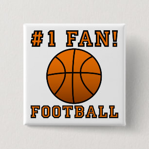 Badge Épinglette Bouton Pas Drôle Fan de Football