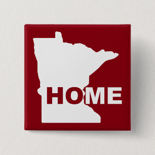Badge épinglette de Minnesota, loin de chez soi