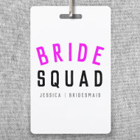Équipe de mariées | Bridesmaid Chaud Rose Bachelor
