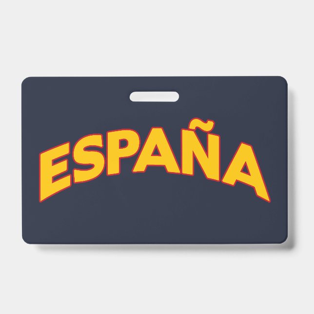 Badge Espagne 5 (Avant)