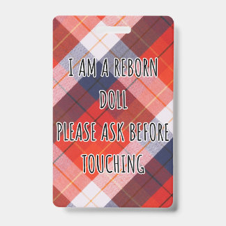 Badge Étiquette de siège auto pour poupée reborn S'il vo