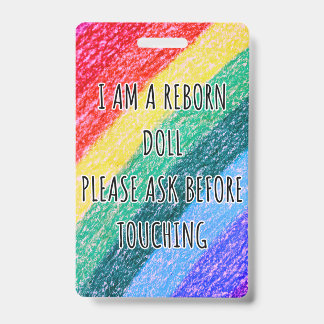 Badge Étiquette de siège auto pour poupée reborn S'il vo