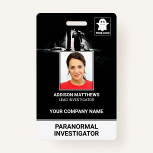 Badge Étiquette Nom de l'ID photo de l'employé de l'enqu