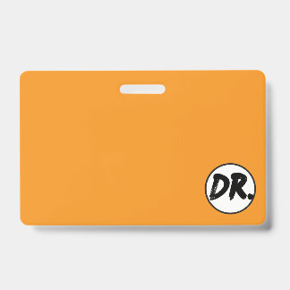 Badge Étui pour téléphone Orange DR. Logo