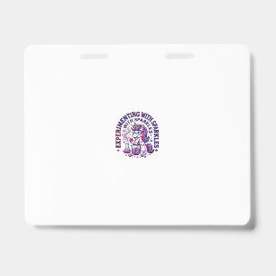 Badge Expérience de licorne avec coupure commerciale d'é