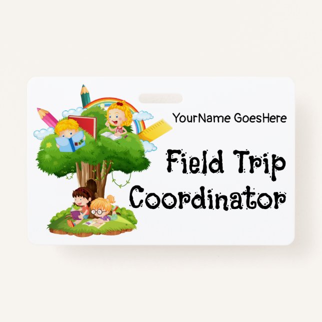 Badge Field Trip Coordinator (Devant)