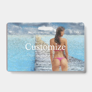 Badge Fille en bikini Thunder_Cove