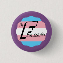 Badge FinnTheInfinncible YouTube - Petit