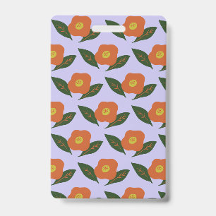 Badge Fleur d'hiver