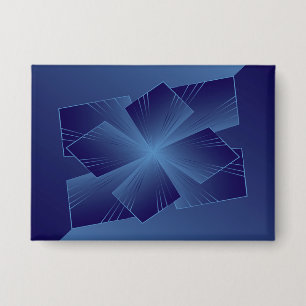 Badge Fleur Sapphire
