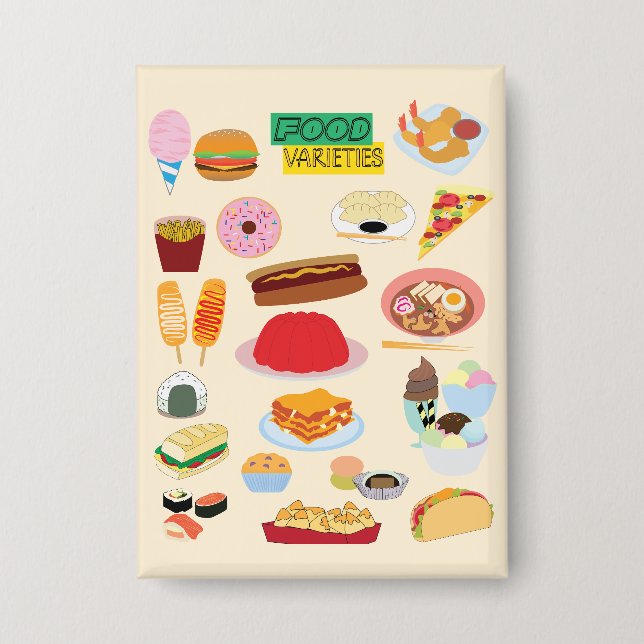 Badge Food Varieties (Recto)