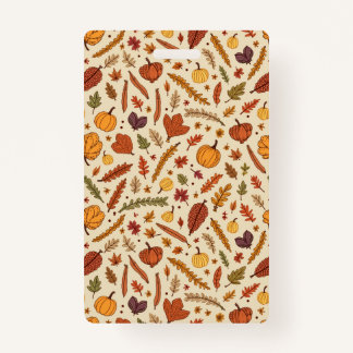 Badge for thanks giving