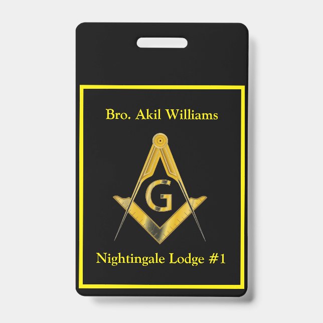 Badge Freemason (Face)