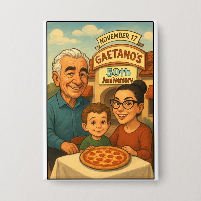 Badge Gaetano de Tierrasanta 50e anniversaire (Recto)