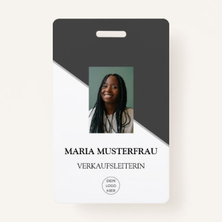 Badge Gestalte Deinen Eigenen Ausweis Vorlage