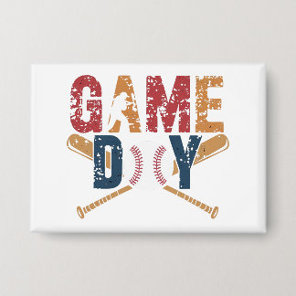 Badge Graphique de baseball de Jour
