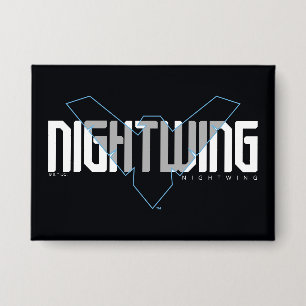 Badge Graphique de nom high-tech Nightwing