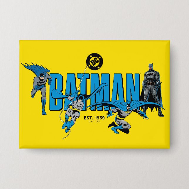 Badge Graphisme Batman Legends Forever (Recto)