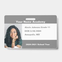 Grey Faites-Le Vous-Même Personnalisé Homeschool