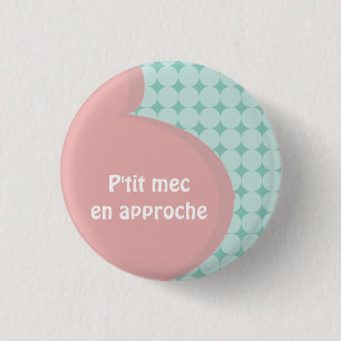 Badge grossesse garcon en approche