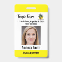 Guide de visite - ID photo jaune