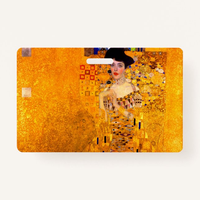 Badge Gustav Klimt Portrait d'Adele Bloch Bauer (Devant)