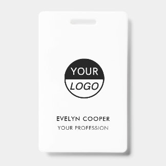 Badge ID entreprise | Logo personnalisé Insigne personne