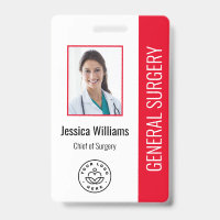 ID photo de l'employé Médicale de l'hôpital MD