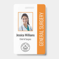 ID photo de l'employé Médicale de l'hôpital MD
