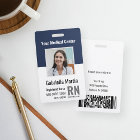 ID photo de l'employé Médicale personnalisé