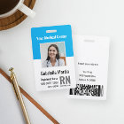 ID photo de l'employé Médicale personnalisé