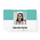 ID photo de l'employé Médicale personnalisé