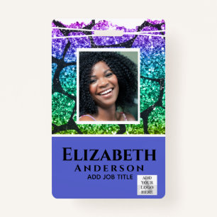 Badge ID PHOTO - Employé VIP Pass Fille Posters de anima