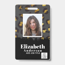 ID PHOTO - Employé VIP Pass Fille Posters de anima