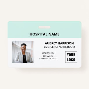 Badge ID photo Médicale simple essentiel