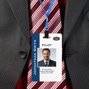 Badge ID photo Numéro de sécurité de la compagnie Code Q