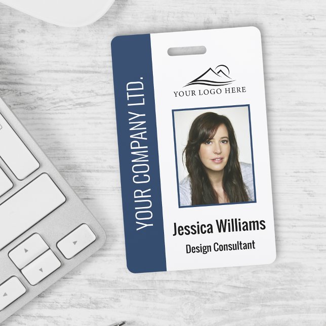 Badge Identifiant de sécurité de l'employé d'entreprise  (Créateur téléchargé)