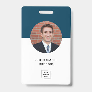 Badge Identité professionnelle de photo de personnel mod