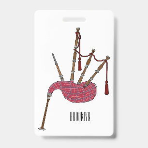 Badge Illustration de pipes