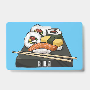Badge Illustration de sushi