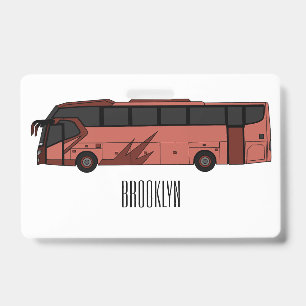 Badge Illustration du bus